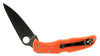 Spyderco C10FPOR Endura 4 Lightweight 3.94 VG-10 Stainless Steel Flat Ground FRN Orange Handle Folding