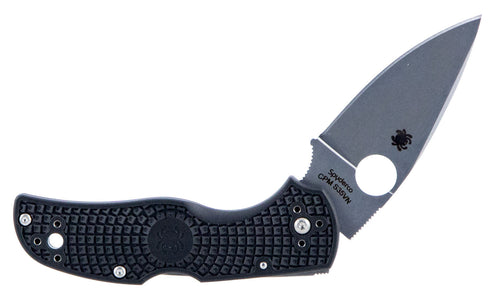 Spyderco C41PBK5 Native 5 Lightweight 2.95 CPM-S35VN Full-Flat FRN Black Handle Folding