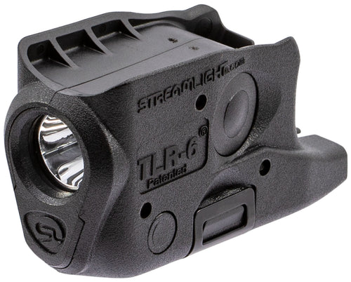 Streamlight 69282 TLR-6 Weapon Light Glock 26,27,33 White LED 100 Lumens Black Polymer