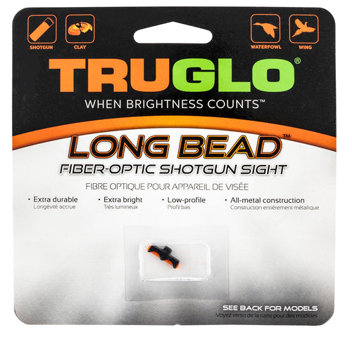 Truglo TG947CRM Long Bead  Metal Beretta/Benelli/Stoeger 2000, P-350 Pump Fiber Optic Red 2.6mm