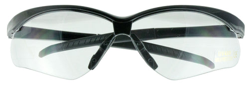 Walkers GWPSGLCLR Shooting Glasses Crosshair Polycarbonate Clear Lens w/Black Frame