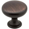 Hardware Resources Elements Madison Retail Packaged Cabinet Mushroom Knob