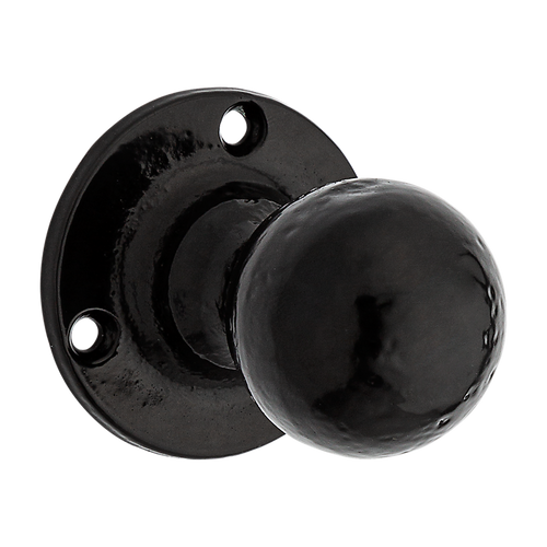 National Hardware Decorative Knob Pull 2.87, Black