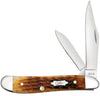 Case Rogers Corn Cob Jig Antique Bone Peanut