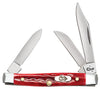 Case Pocket Worn® Corn Cob Jig Old Red Bone Small Stockman