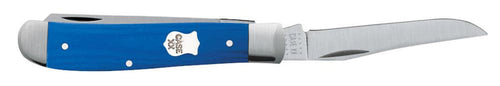 Case Smooth Blue G-10 Mini Trapper