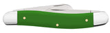 Case Smooth Green Synthetic Medium Stockman