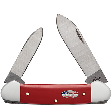 Case Canoe American Workman Red Synthetic Smooth