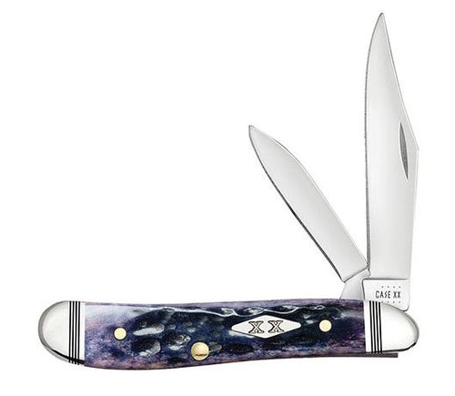 Case Peanut Purple Bone Standard Jig Handle