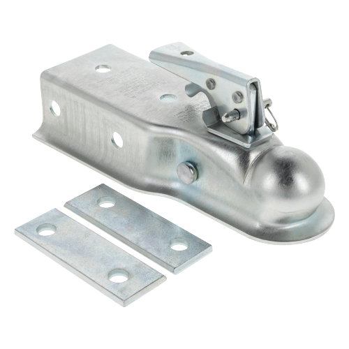Reese Towpower Dual-Fit™ Fas-Lok® Straight Coupler, 2 Inch Diameter, 3,500 lbs. Capacity, 2-1/2 Inch & 3 Inch Channel Width