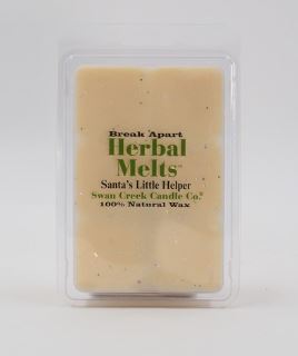 Swan Creek Candle Break-Apart Drizzle Melts Santa's Little Helper