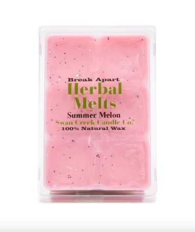 Swan Creek Candle Break-Apart Drizzle Melts Summer Melon
