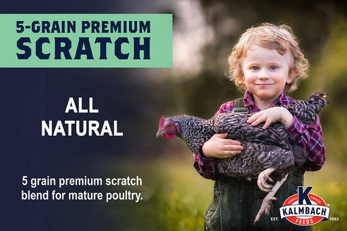 Kalmbach All-Natural 5-Grain Premium Scratch Grain