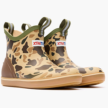 XtraTuf Big Kids Ankle Deck Boot