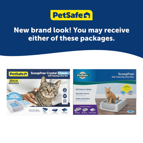 PetSafe ScoopFree® Crystal Classic Self-Cleaning Litter Box