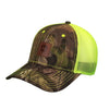 John Deere Men's Mossy Oak Camo & Hi Vis Yellow Hat/Cap