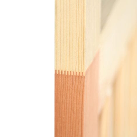 Screen Tight Five Bar Wood Screen Door