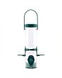 Perky-Pet Green 2-in-1 Tube Bird Feeder