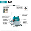 Makita 18V LXT® Lithium‑Ion Cordless 1.3 Gallon Sprayer, Tool Only