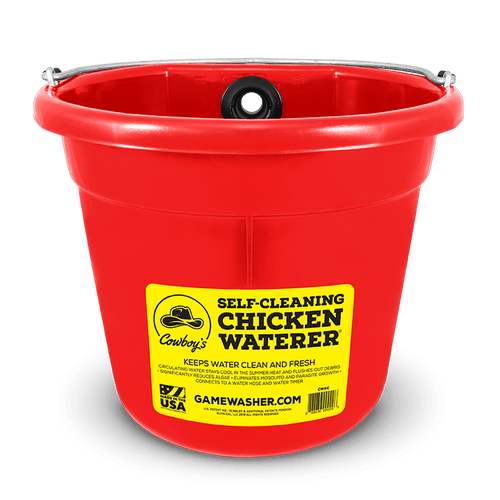 Cowboy's Self-Cleaning Chicken Waterer