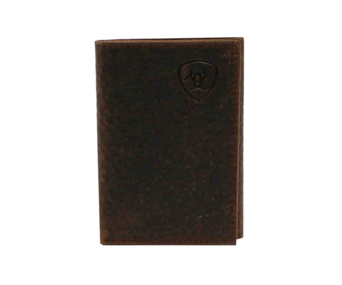 Ariat Men's Trifold Shield Logo Wallet