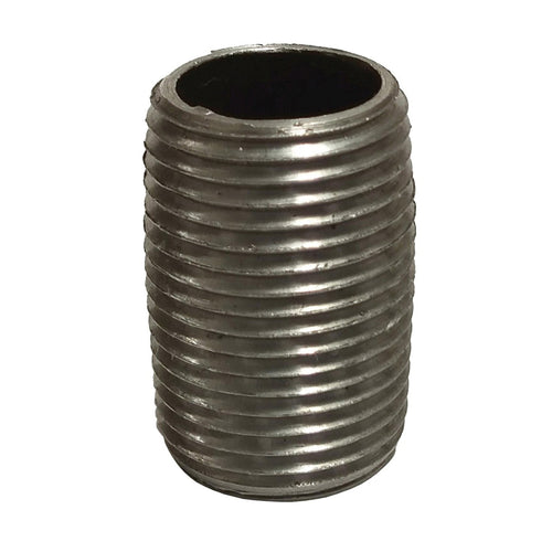 World Wide Sourcing Black Schedule 40 Pipe Nipple