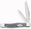 Case Smooth Gray Bone Medium Texas Jack Pocket Knife