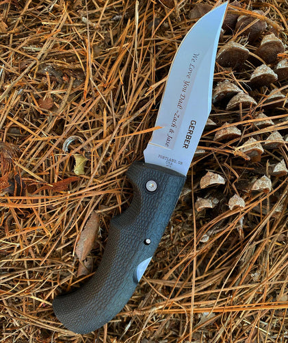 Gerber Gator Folding Clip Point Fine Edge Knife