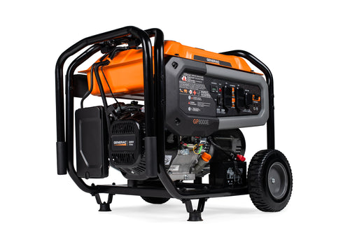 Generac Portable Generator, GP8000E 50ST