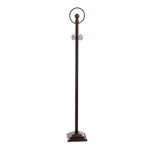 Evergreen Bronze Finish Door Decor Stand
