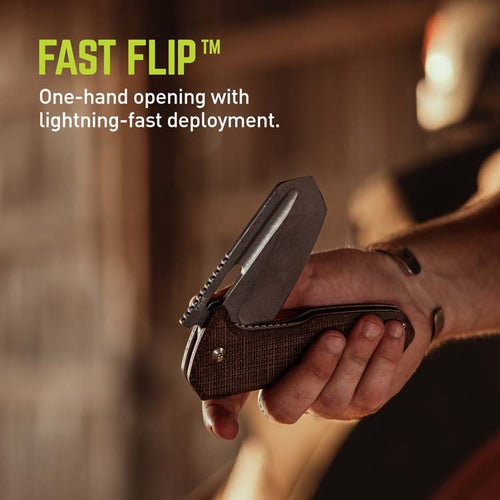 TRUE CEJA Tanto Flipper Knife
