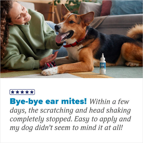 TropiClean HomeVet Ear Mite Treatment