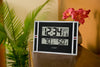 La Crosse Technology Atomic Digital Wall Clock with Indoor/Outdoor Temperature