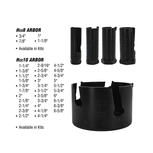 Spyder 7/8 Tungsten Carbide Tipped (TCT) Non-Arbored Hole Saw Rapid Core Eject®