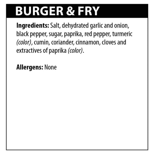 Rada Cutlery Burger & Fry Seasoning