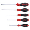 Wiha Tools 5 Piece SoftFinish Slotted and Phillips Screwdriver Set