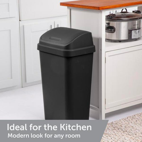 Sterilite 1089 – 13 Gal. Swing Top Wastebasket