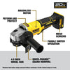 DEWALT® 20V MAX* Brushless Cordless 4-1/2 Paddle-Switch Grinder (Tool Only)