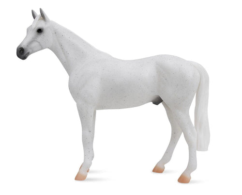 Breyer Fleabitten Grey Thoroughbred Retired