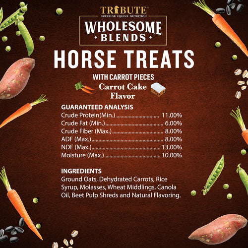 Kalmbach Feeds Carrot Cake Wholesome Blends® Horse Treats