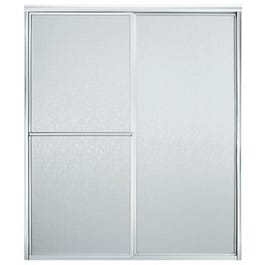 Bypass Glass Shower Door for Seated Shower Surround, 54-3/8-59-3/8-In.  x 70-In.