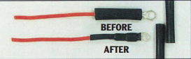 Noble Wire Shrink Tubing 2:1 Shrink Ratio 16GA.–10GA. Wire &Terminals