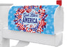 Custom Decor God Bless Wreath Mailbox Makeover