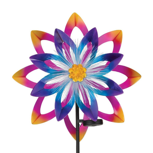 Regal Art & Gift 19 Burst Solar Wind Spinner - Flower