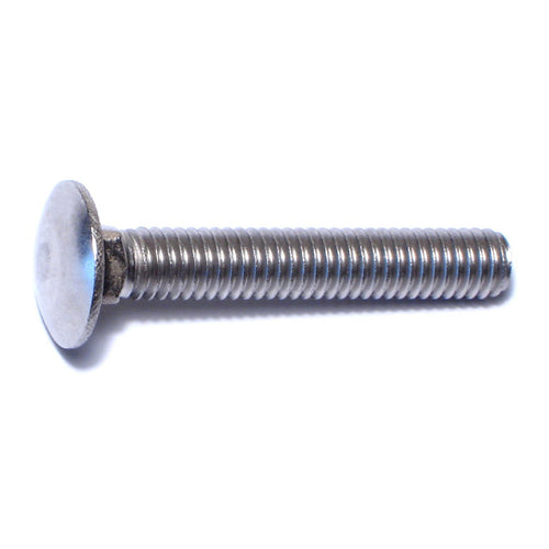 Monster Fastener 18-8 Stainless Steel Coarse Thread Carriage Bolts