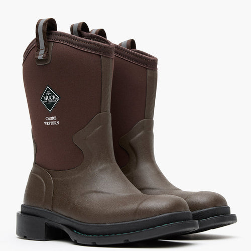MUCK Big Kids' Chore Western Boot