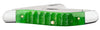 Case Knives Gator Jigged Bright Green Bone Medium Stockman