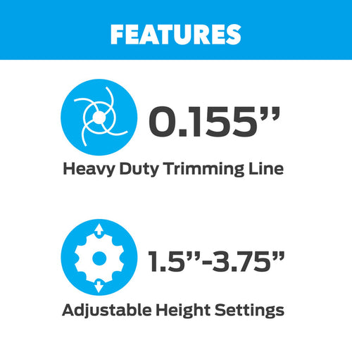 Pulsar PTG1022H 22 Inch Walk Behind String Trimmer