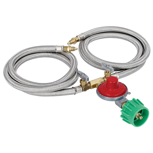 Bayou Classic Dual 36-in Stainless Braided LPG Hoses