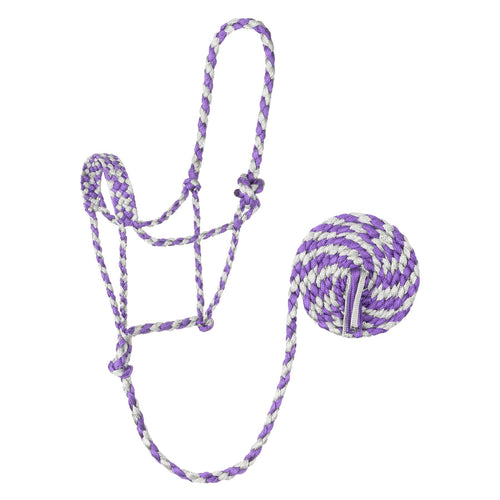 Weaver Braided Rope Halter with 10' Lead